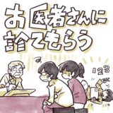 お医者さんに診てもらう